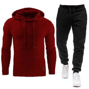 Conjunto de Moletom Casual Masculino