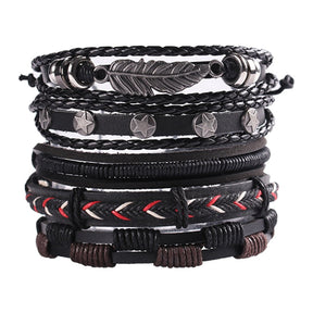 Pulseira Masculina Couro