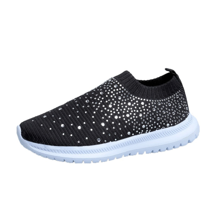 Tênis Feminino Mesh Strass